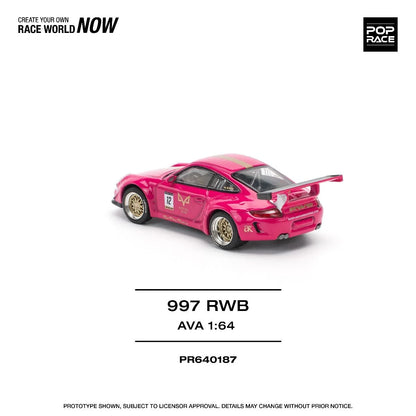 Pop Race RWB 997 AVA PR640187 1/64 Diecast
