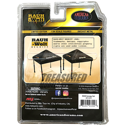 American Diorama RWB Canopy Set AD-2418 1/64 Diecast