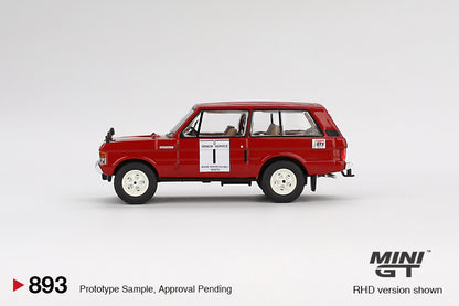 Mini GT Range Rover 1971 International Hillrally Winner MGT00893 1/64 Diecast