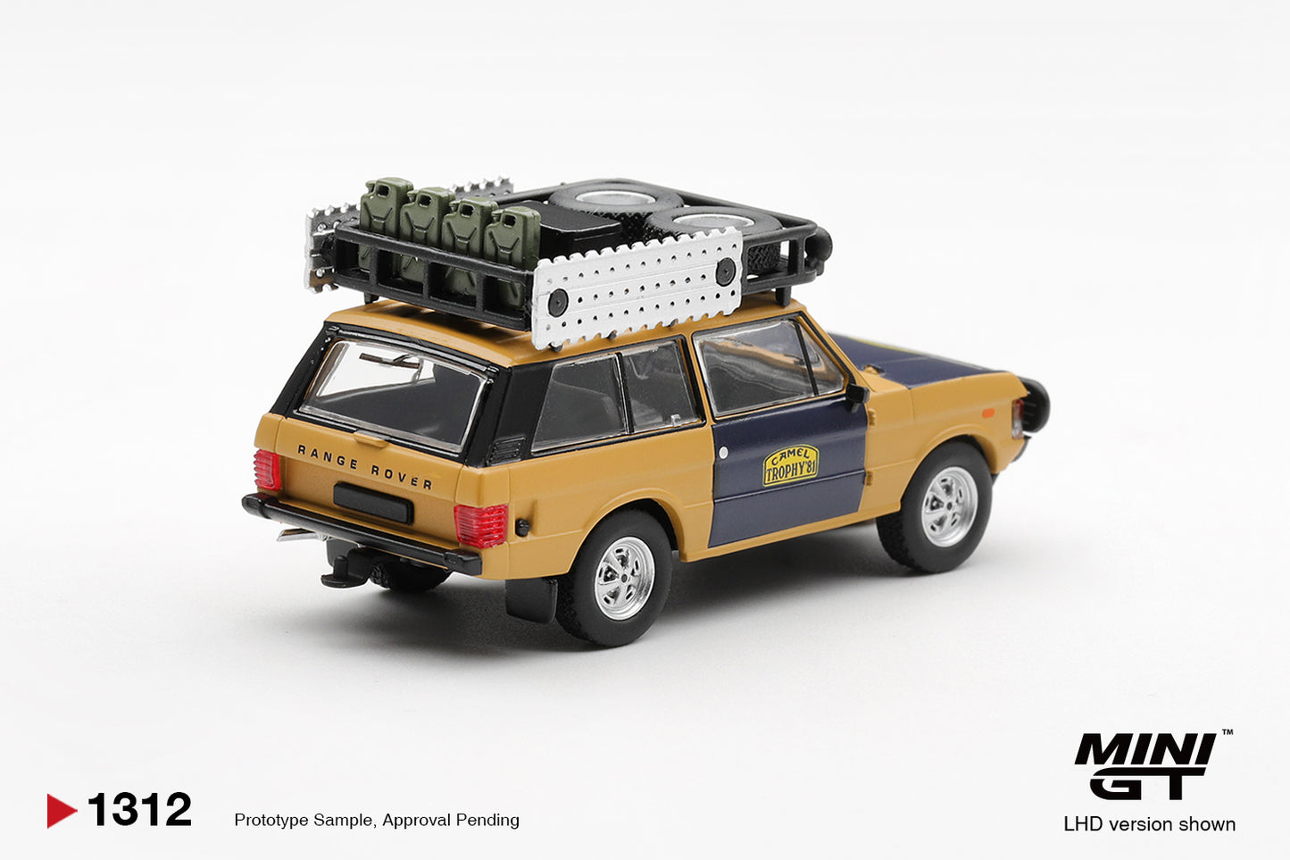 [Pre-Order] Mini GT Range Rover 1981 Camel Trophy Sumatra H.Fischer & W.Bays MGT01312 1/64 Diecast