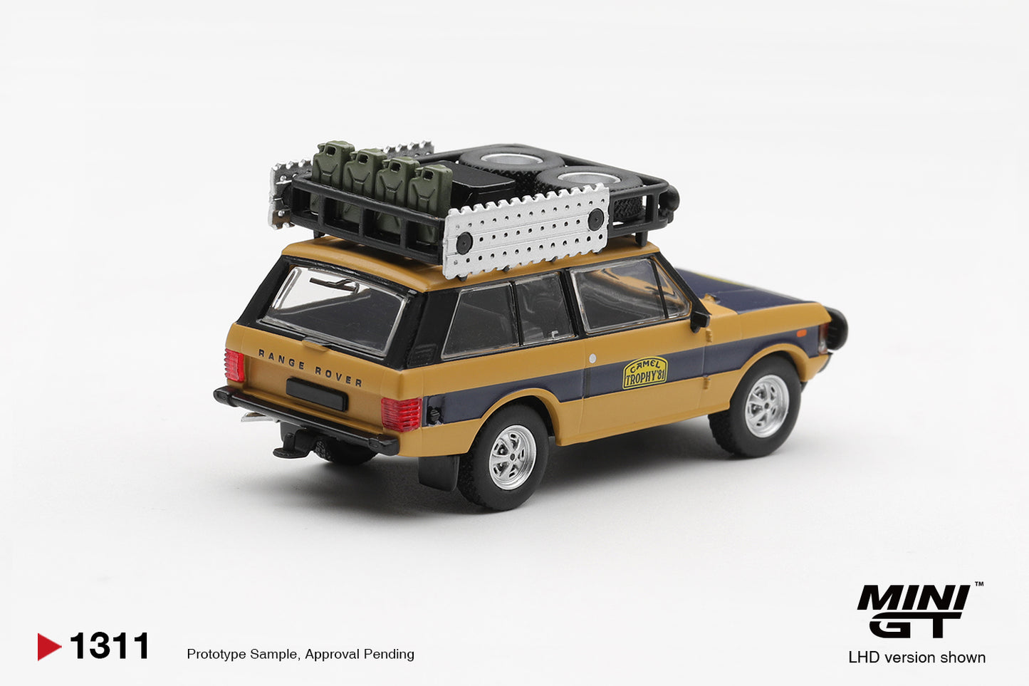 [Pre-Order] Mini GT Range Rover 1981 Camel Trophy Sumatra N.Sudmann & F.Hofmann MGT01311 1/64 Diecast