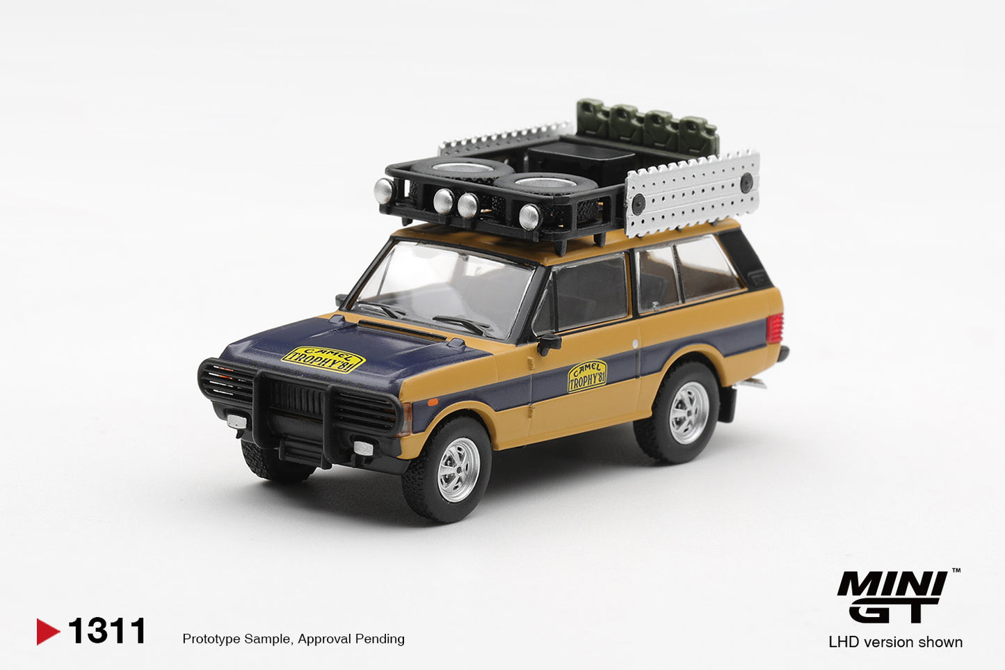 [Pre-Order] Mini GT Range Rover 1981 Camel Trophy Sumatra N.Sudmann & F.Hofmann MGT01311 1/64 Diecast