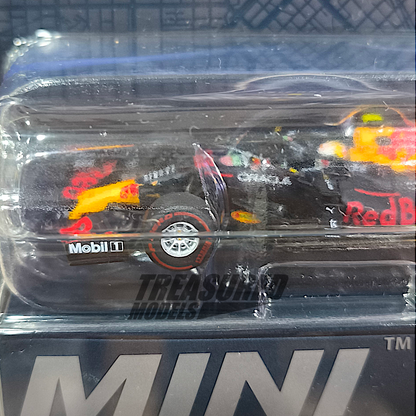 Mini GT Red Bull Showrun Taichung RB16B #33 Max Verstappen 2021 US Grand Prix Winner MGT00799 1/64 Diecast