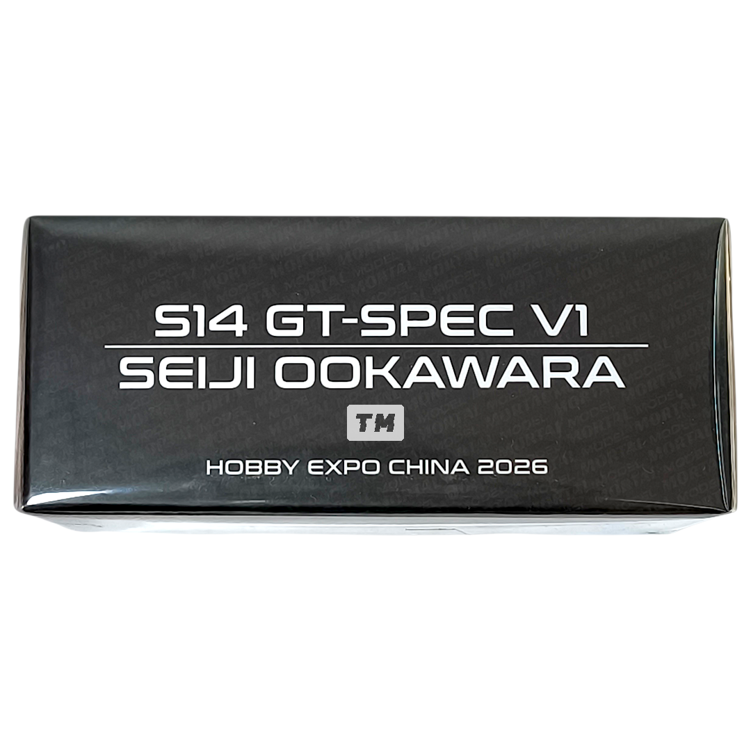 Mortal Model S14 GT-Spec V1 Seiji Ookawara 1/64 Diecast