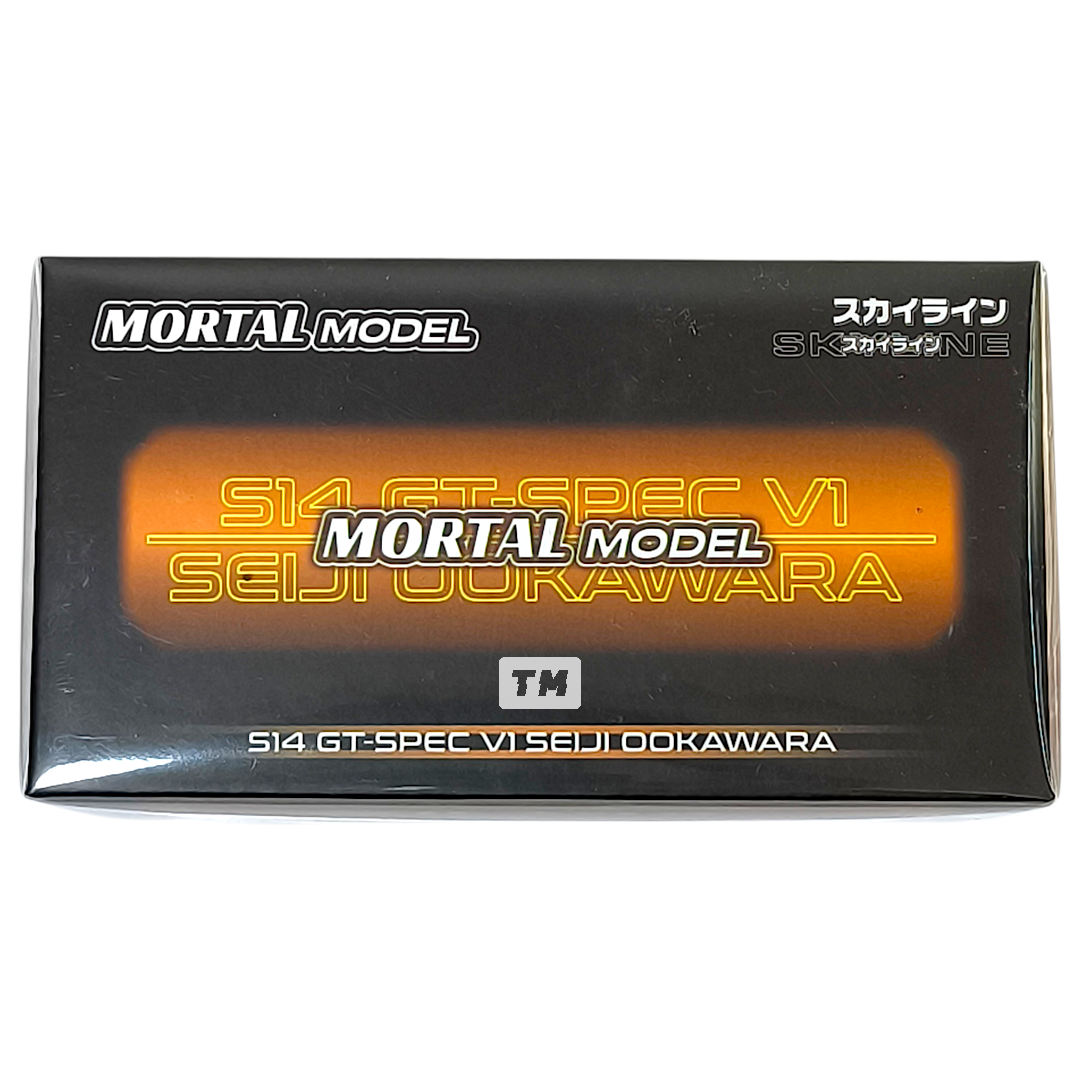 Mortal Model S14 GT-Spec V1 Seiji Ookawara 1/64 Diecast