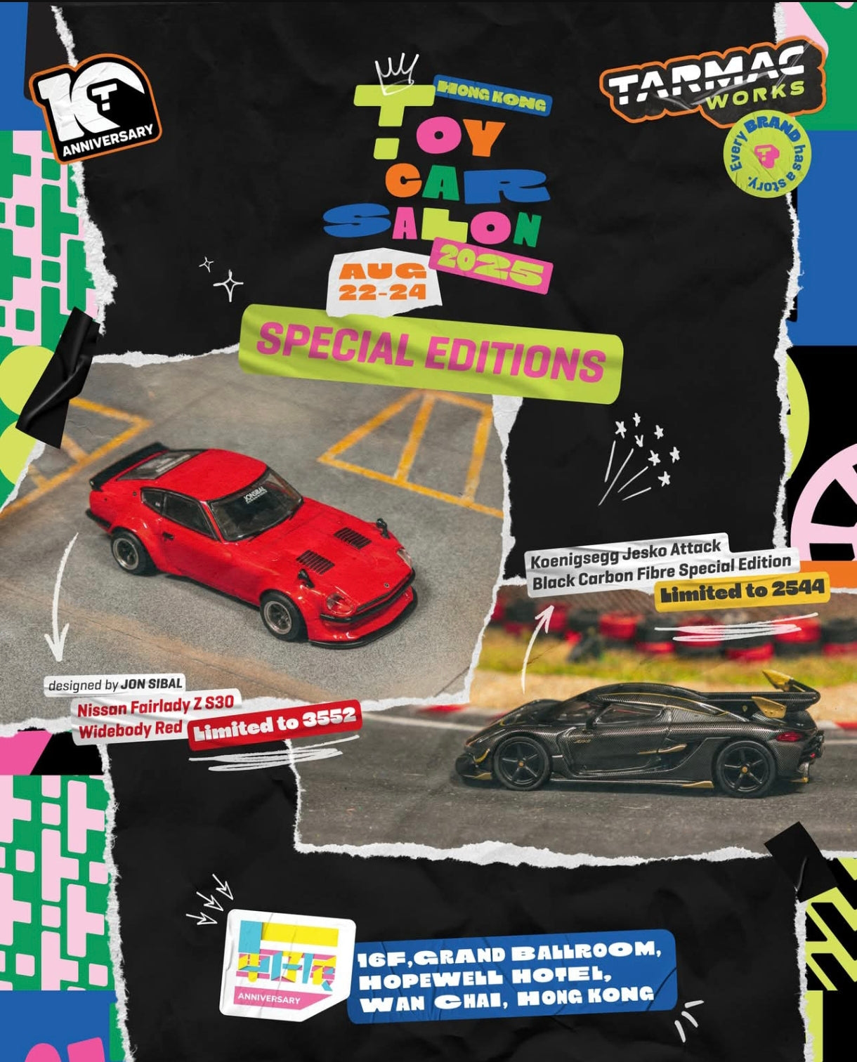 香港トイカーサロン2025限定 Tarmac Koenigsegg Jesko 香港トイカーサロン2025限定 Tarmac Koenigsegg Jesko
