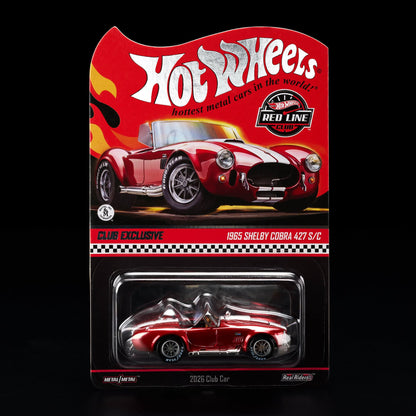 [Pre-Order] Hot Wheels Shelby 1965 Cobra 427 S C 2026 RLC Exclusive 1/64 Diecast