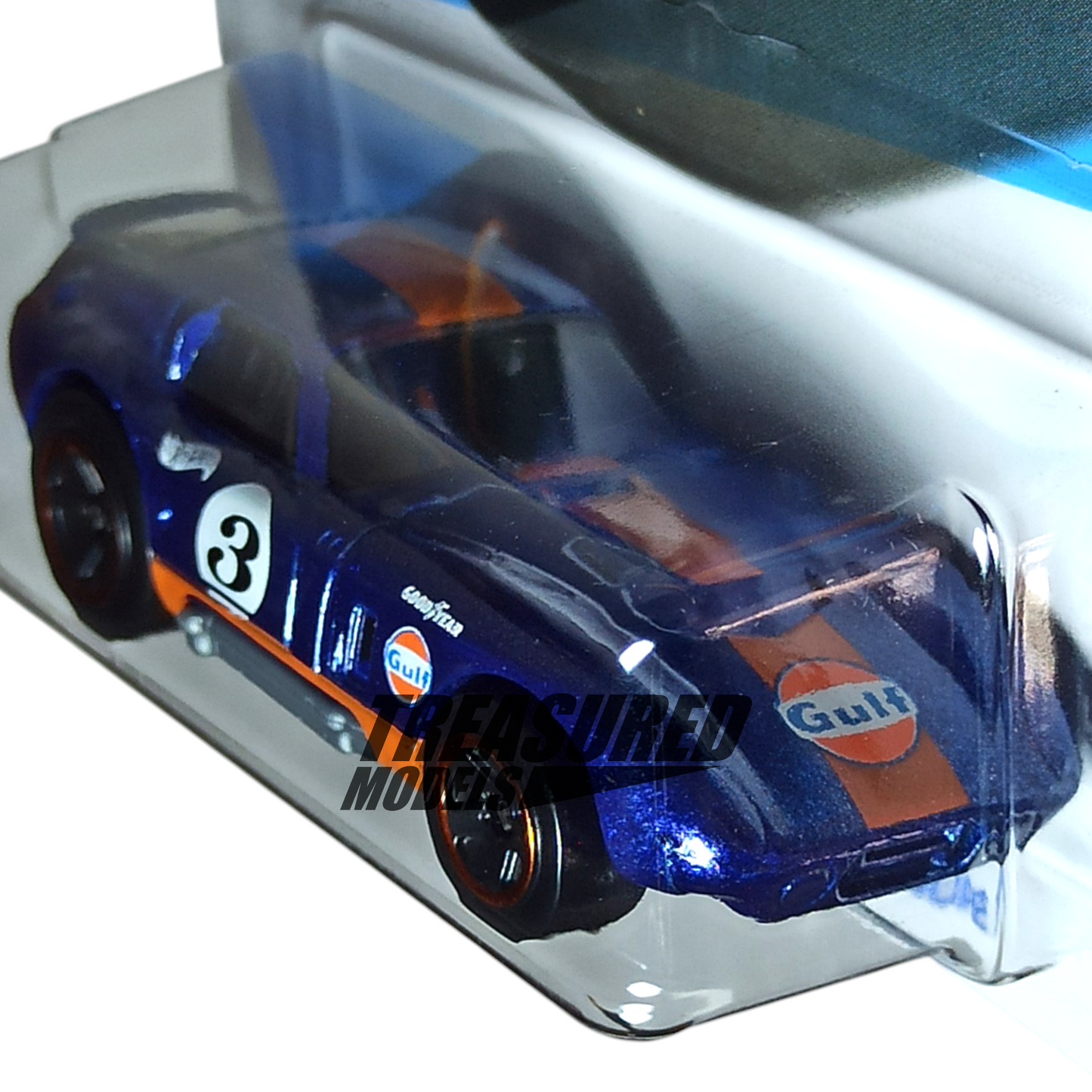 Hot Wheels Shelby Cobra Daytona Coupe Metalflake Dark Blue 2024 Main Line HW Race Day 1/63 Die Cast
