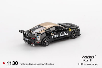 *Pre-Order* Mini GT Shelby GT500 Dragon Snake Concept Black Gold Blister Packaging MGT01130 1/64 Diecast