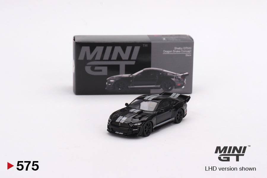 Mini GT Shelby GT500 Dragon Snake Concept Black MGT00575 1/64 Diecast