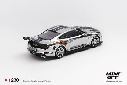 [Pre-Order] Mini GT Shelby GT500 Dragon Snake Concept Chrome Silver MGT01230 1/64 Diecast