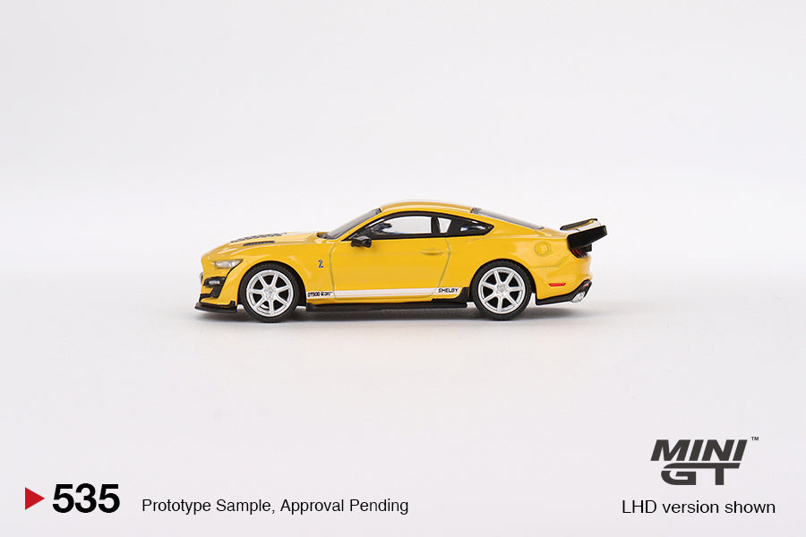 Mini GT Shelby GT500 Dragon Snake Concept Yellow MGT00535 1/64 Diecast