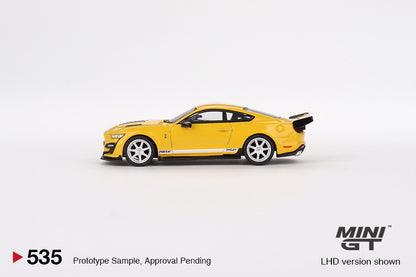 Mini GT Shelby GT500 Dragon Snake Concept Yellow MGT00535 1/64 Diecast