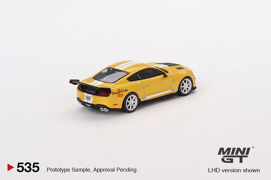 Mini GT Shelby GT500 Dragon Snake Concept Yellow MGT00535 1/64 Diecast