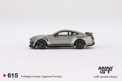 Mini GT Shelby GT500 SE Widebody Pepper Gray Metallic MGT00515 1/64 Diecast