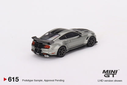 Mini GT Shelby GT500 SE Widebody Pepper Gray Metallic MGT00515 1/64 Diecast