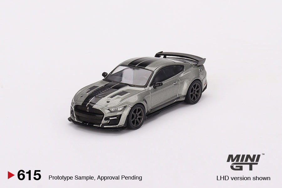 Mini GT Shelby GT500 SE Widebody Pepper Gray Metallic MGT00515 1/64 Diecast