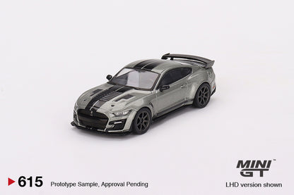 Mini GT Shelby GT500 SE Widebody Pepper Gray Metallic MGT00515 1/64 Diecast