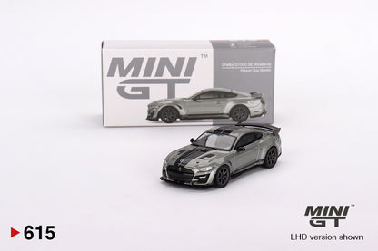Mini GT Shelby GT500 SE Widebody Pepper Gray Metallic MGT00515 1/64 Diecast