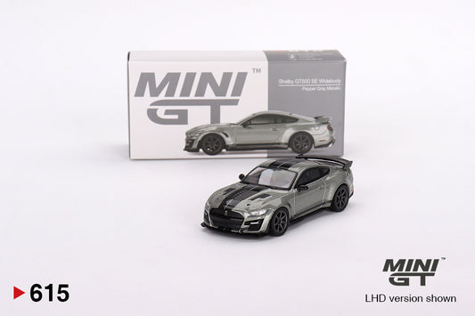Mini GT Shelby GT500 SE Widebody Pepper Gray Metallic MGT00515 1/64 Diecast