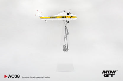 [Pre-Order] Mini GT Sikorsky S58T Helicopter 1985 Camel Trophy MGTAC38 1/64 Diecast