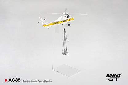 [Pre-Order] Mini GT Sikorsky S58T Helicopter 1985 Camel Trophy MGTAC38 1/64 Diecast