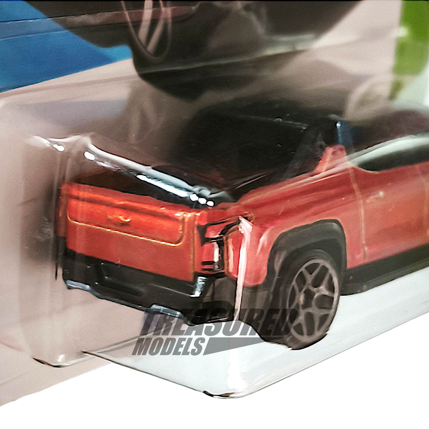 Hot Wheels Silverado EV RST Habanero Orange 2025 Main Line HW EV 1/64 Diecast