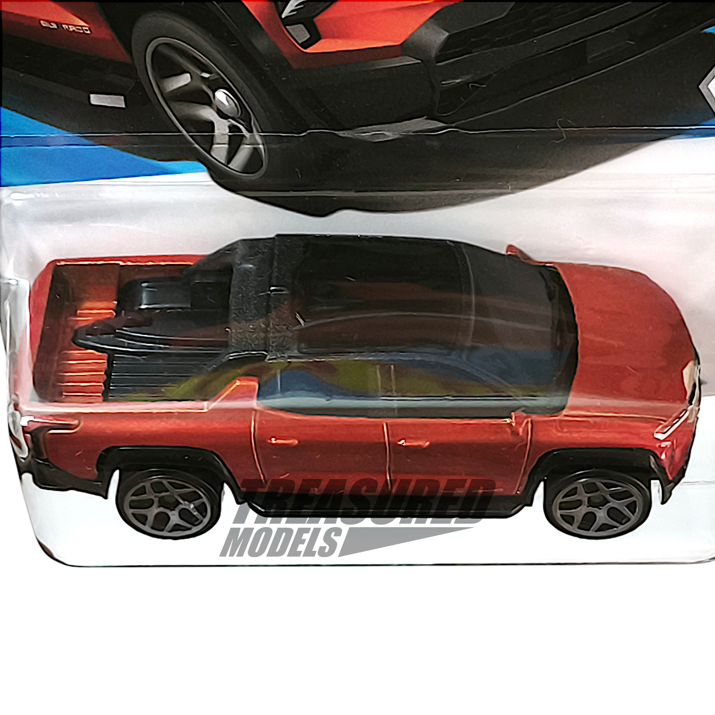 Hot Wheels Silverado EV RST Habanero Orange 2025 Main Line HW EV 1/64 Diecast