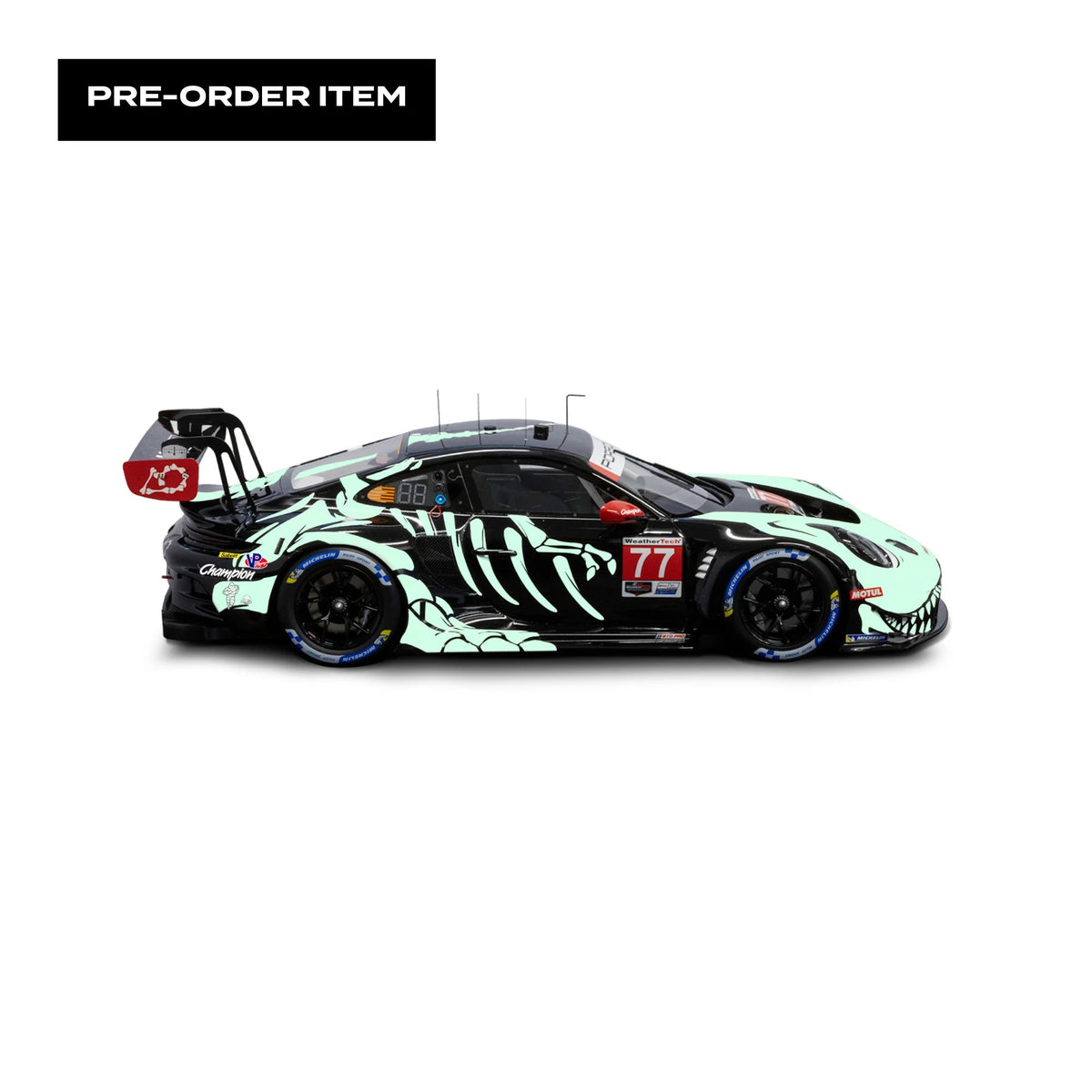 [PRE-ORDER] MINI GT Skeleton Rexy 2026 Petit Le Mans AO Racing Store Exclusive 1/64 Diecast