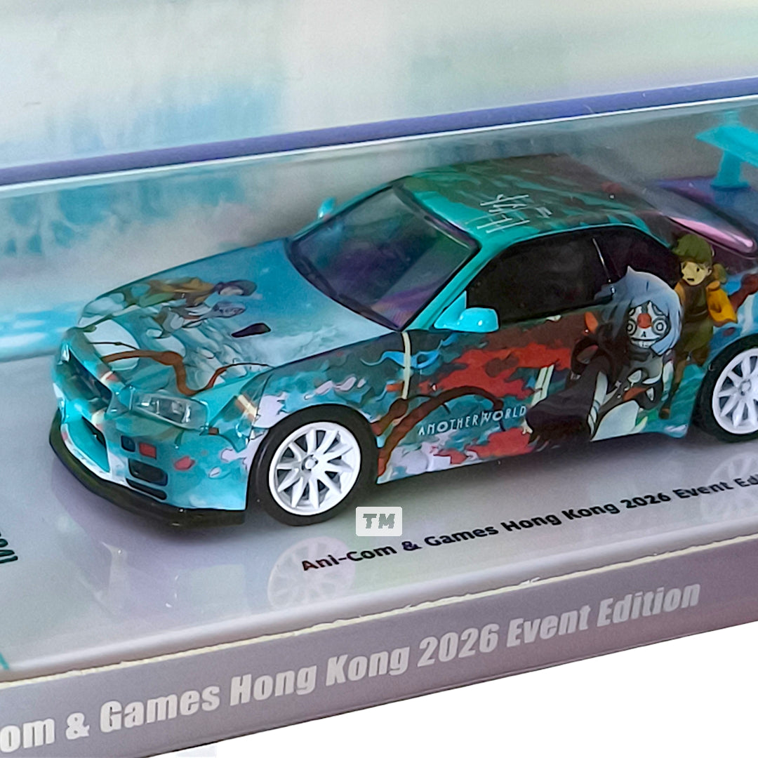 Inno64 Skyline GT-R R34 AnotherWorld Ani-Con & Games Hong Kong ACGHK 2026 Event Edition IN64-R34-ACGHK26 1/64 Diecast