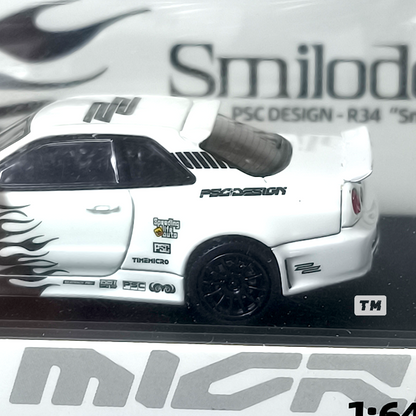 Time Micro Skyline R34 SMILODON HEC 2026 1/64 Diecast