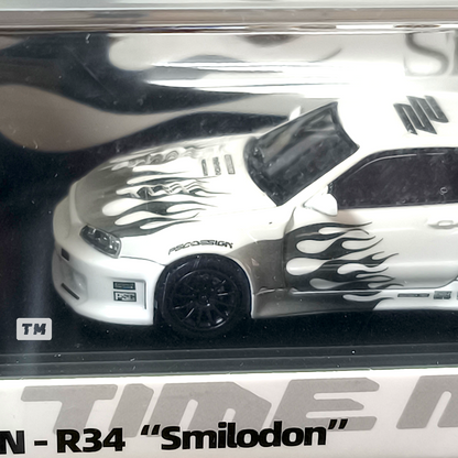 Time Micro Skyline R34 SMILODON HEC 2026 1/64 Diecast