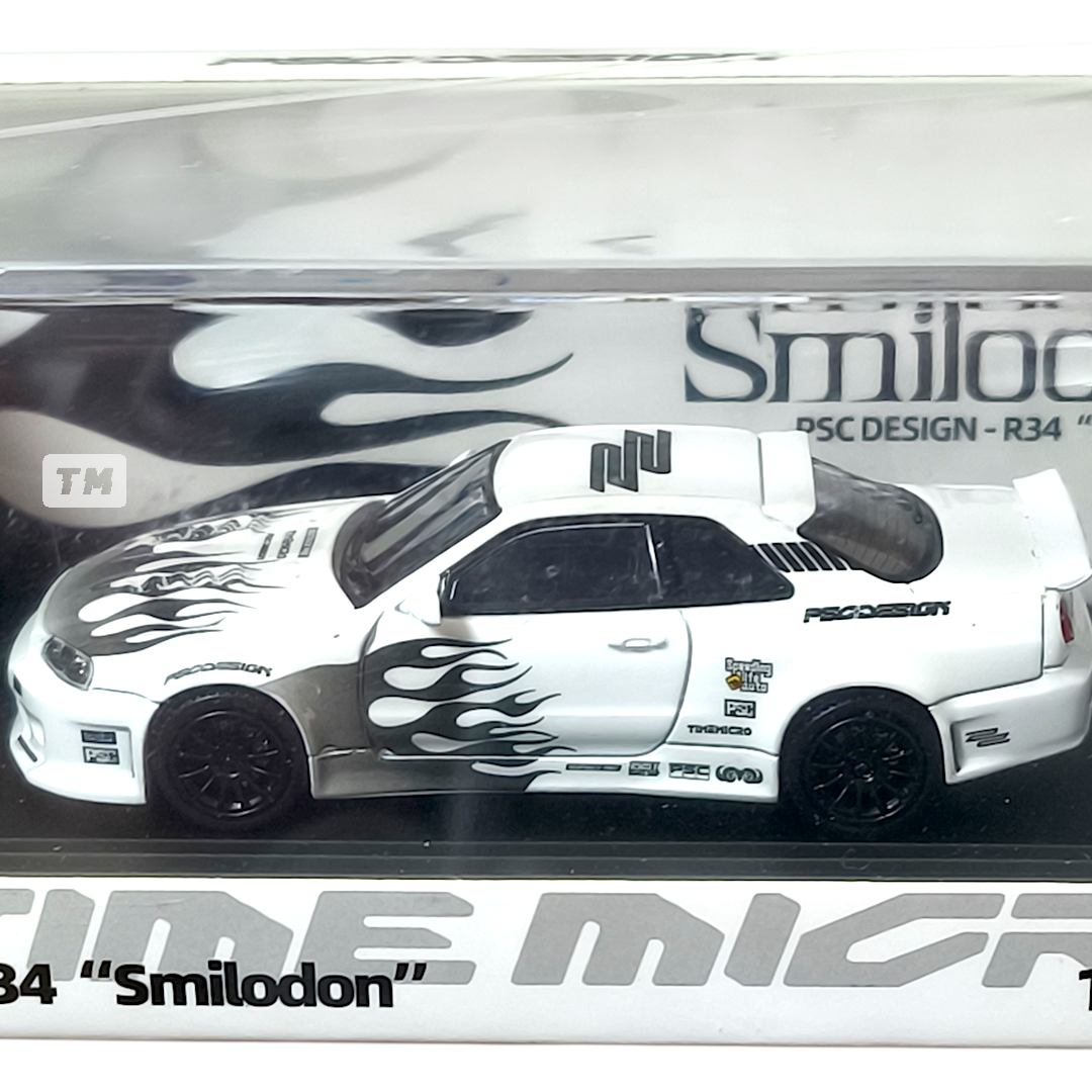 Time Micro Skyline R34 SMILODON HEC 2026 1/64 Diecast