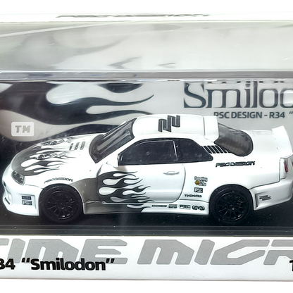 Time Micro Skyline R34 SMILODON HEC 2026 1/64 Diecast