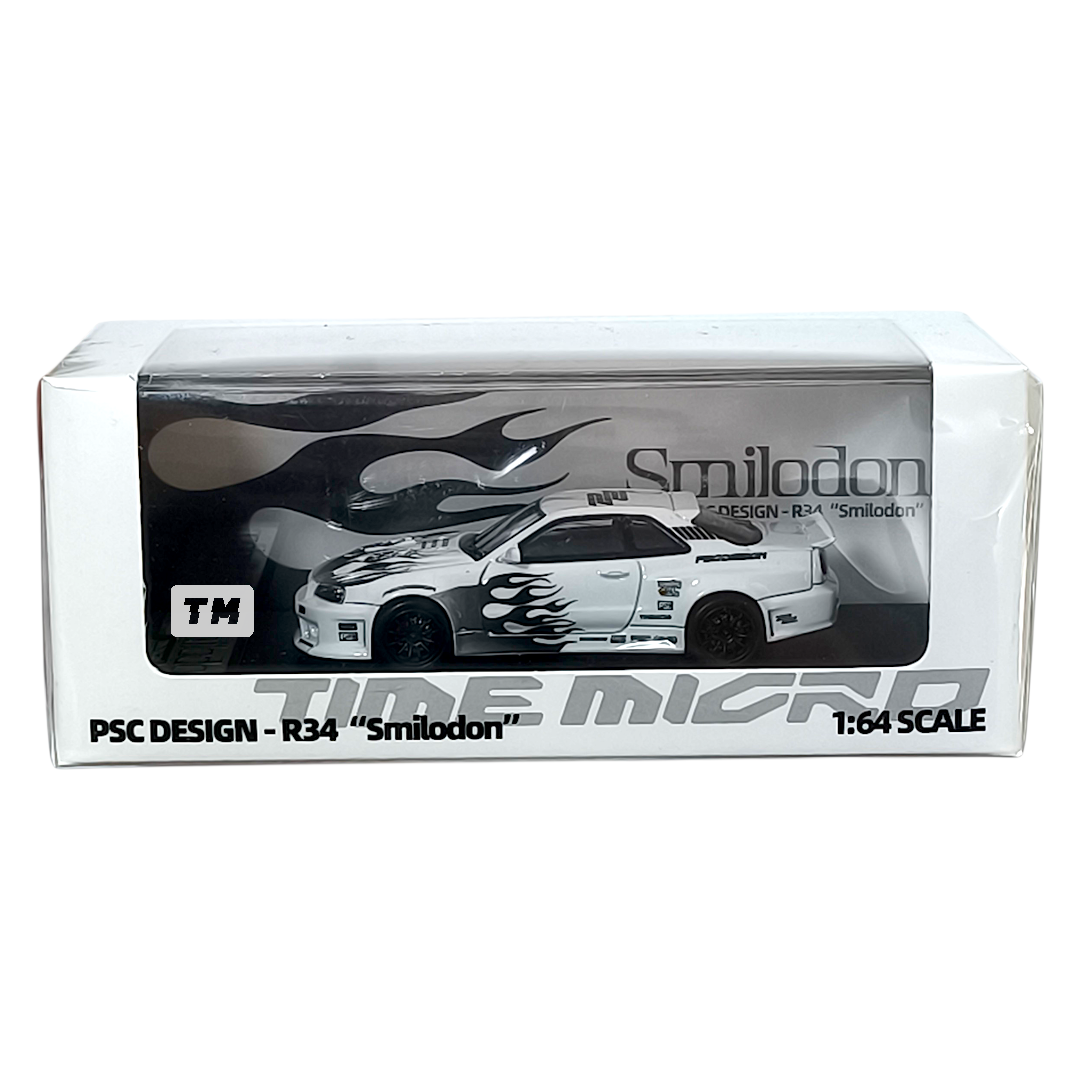 Time Micro Skyline R34 SMILODON HEC 2026 1/64 Diecast