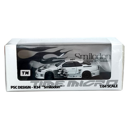 Time Micro Skyline R34 SMILODON HEC 2026 1/64 Diecast