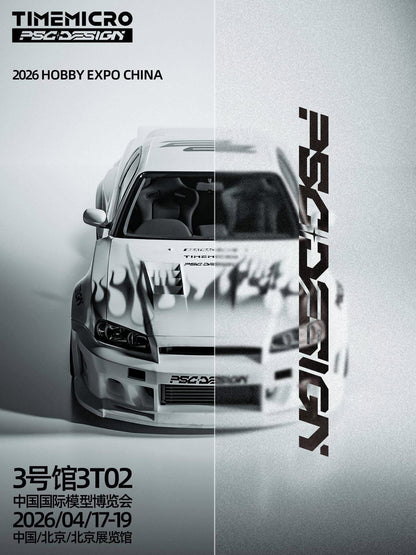 Time Micro Skyline R34 SMILODON HEC 2026 1/64 Diecast
