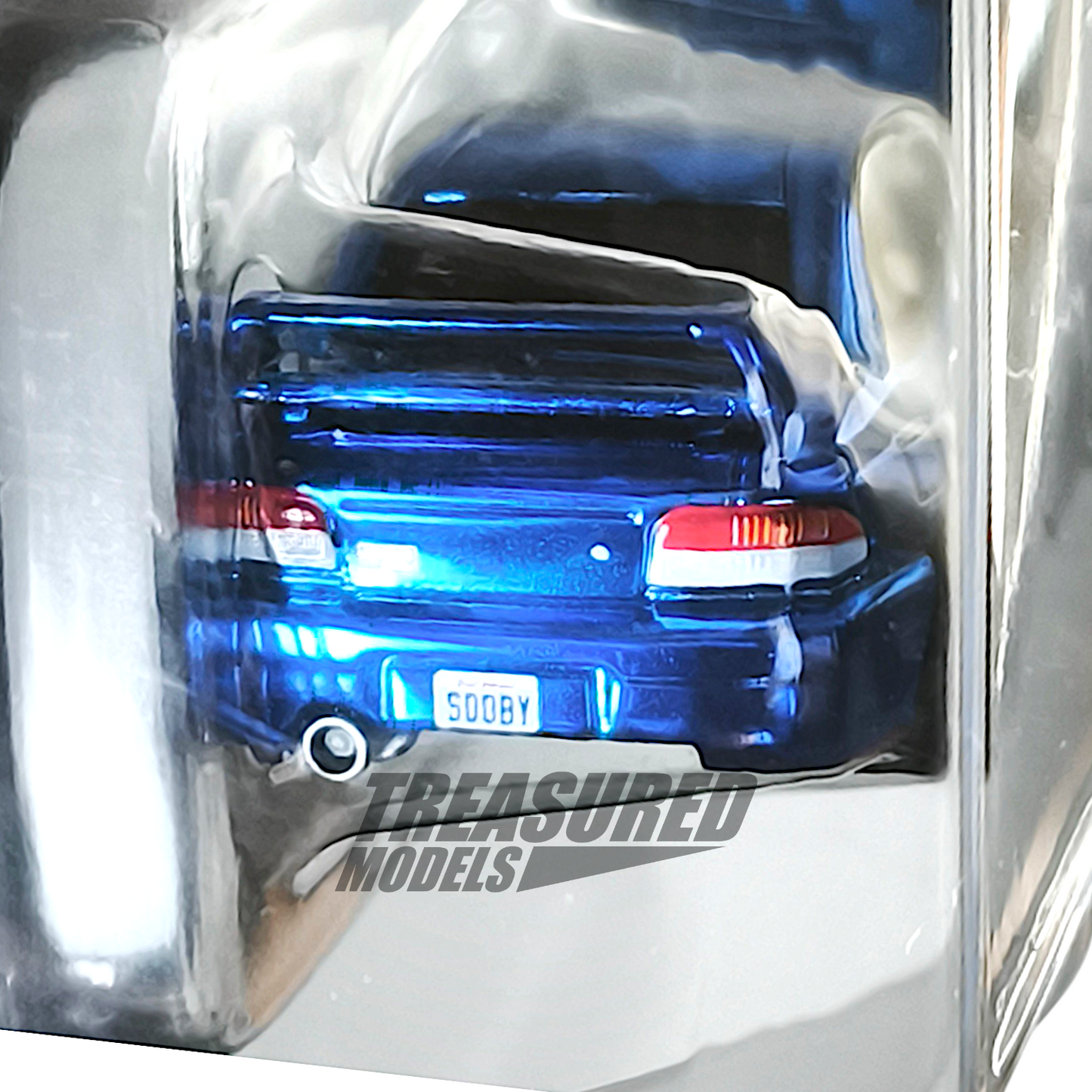 Hot Wheels Subaru 1998 Impreza 22B STi Version Spectraflame WR Blue Mica 2025 Premium RLC 1/64 Die Cast