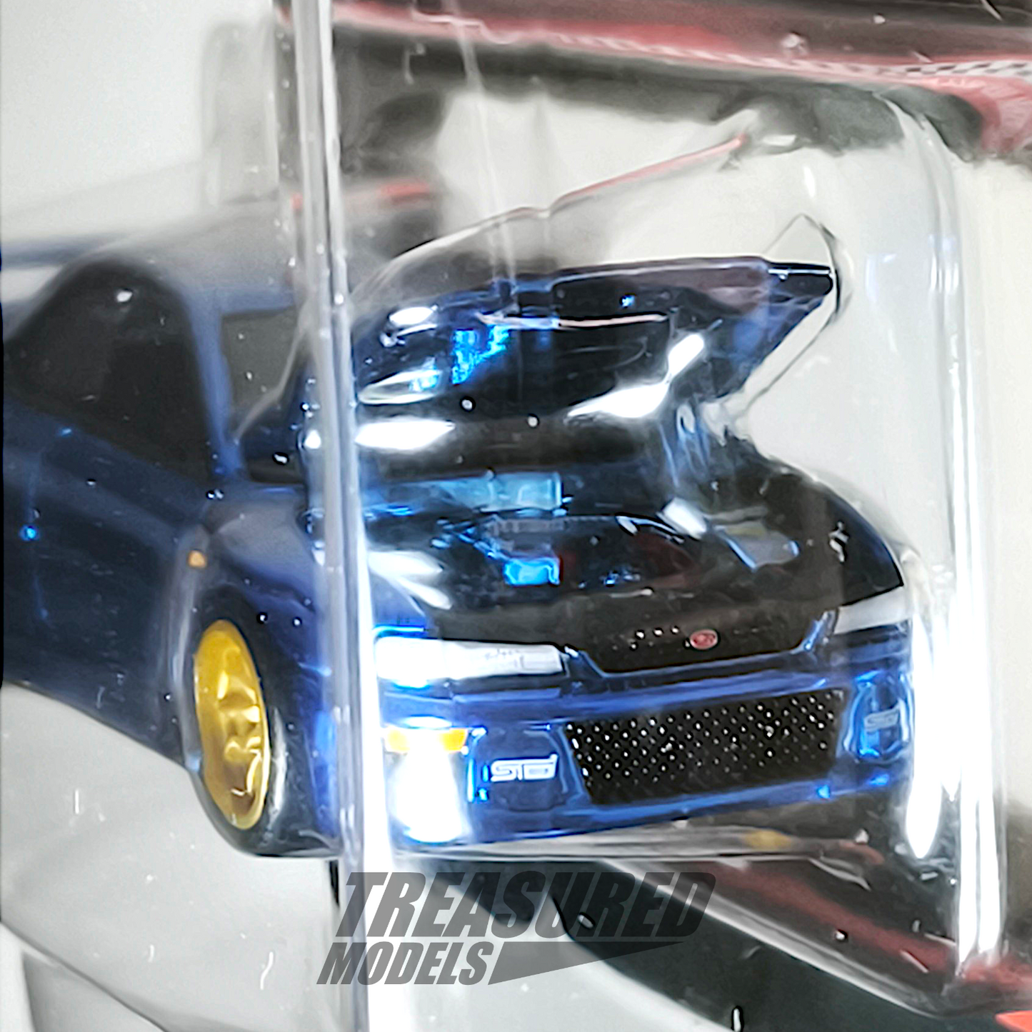 Hot Wheels Subaru 1998 Impreza 22B STi Version Spectraflame WR Blue Mica 2025 Premium RLC 1/64 Die Cast