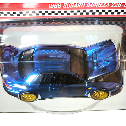Hot Wheels Subaru 1998 Impreza 22B STi Version Spectraflame WR Blue Mica 2025 Premium RLC 1/64 Die Cast