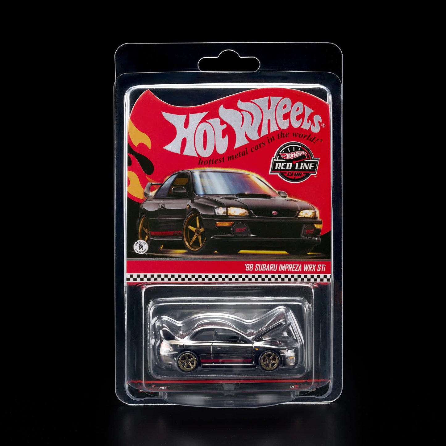 Hot Wheels Subaru 98 Impreza WRX STi Spectraflame Slate 2026 RLC 1/64 Diecast
