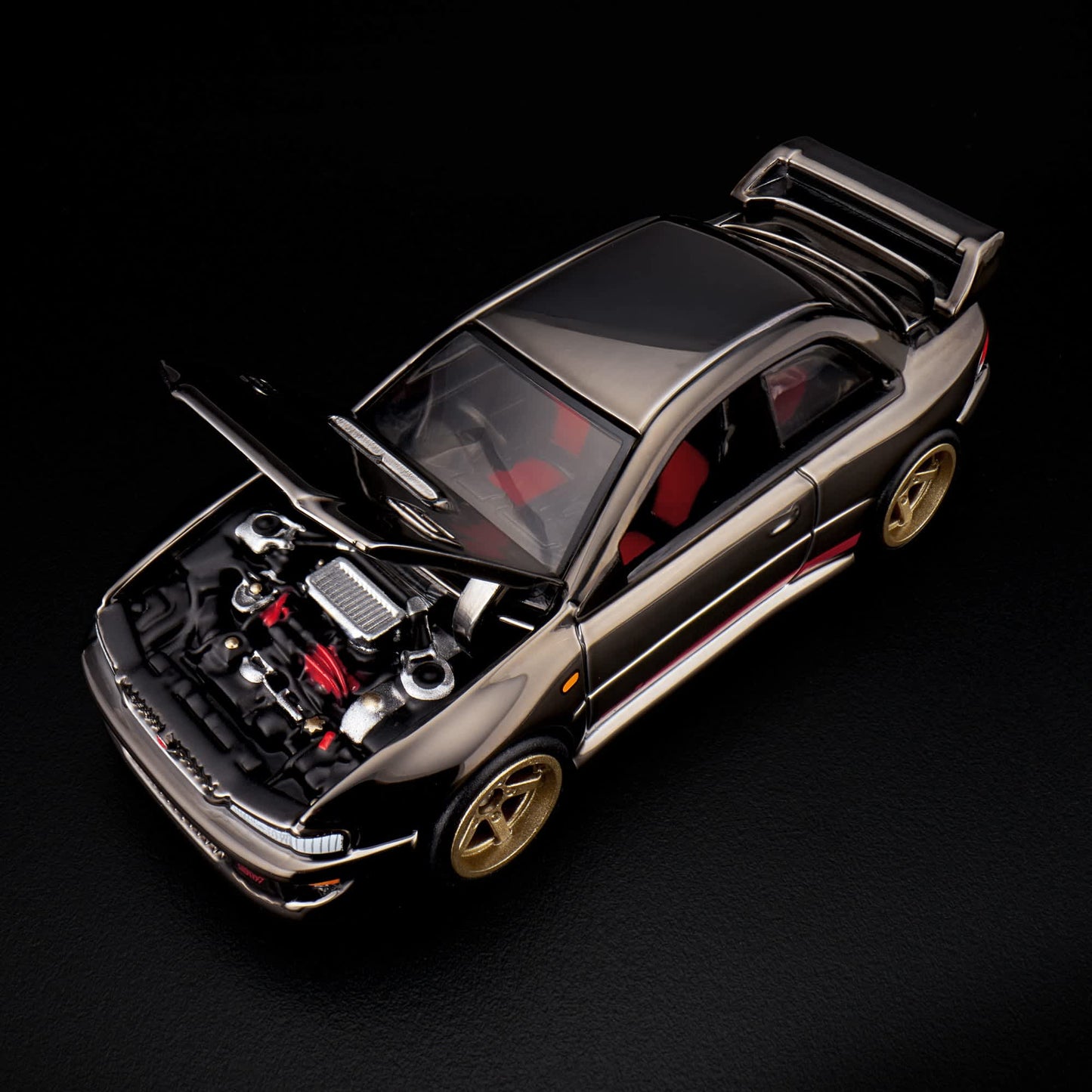 Hot Wheels Subaru 98 Impreza WRX STi Spectraflame Slate 2026 RLC 1/64 Diecast