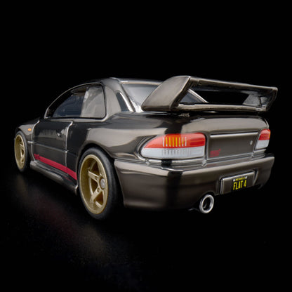 Hot Wheels Subaru 98 Impreza WRX STi Spectraflame Slate 2026 RLC 1/64 Diecast