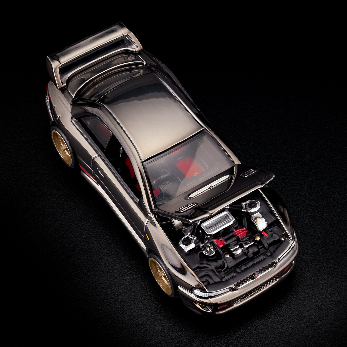 Hot Wheels Subaru 98 Impreza WRX STi Spectraflame Slate 2026 RLC 1/64 Diecast