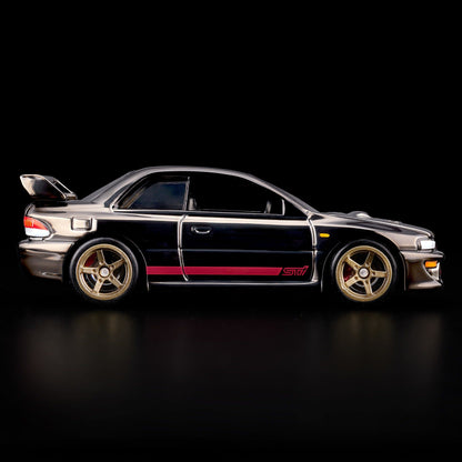 Hot Wheels Subaru 98 Impreza WRX STi Spectraflame Slate 2026 RLC 1/64 Diecast