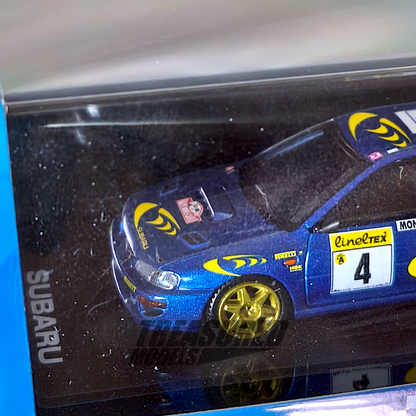 Hobby Japan Subaru Impreza WRC 1997 4 Monte-Carlo Winner HJR642041B 1/64 Die Cast