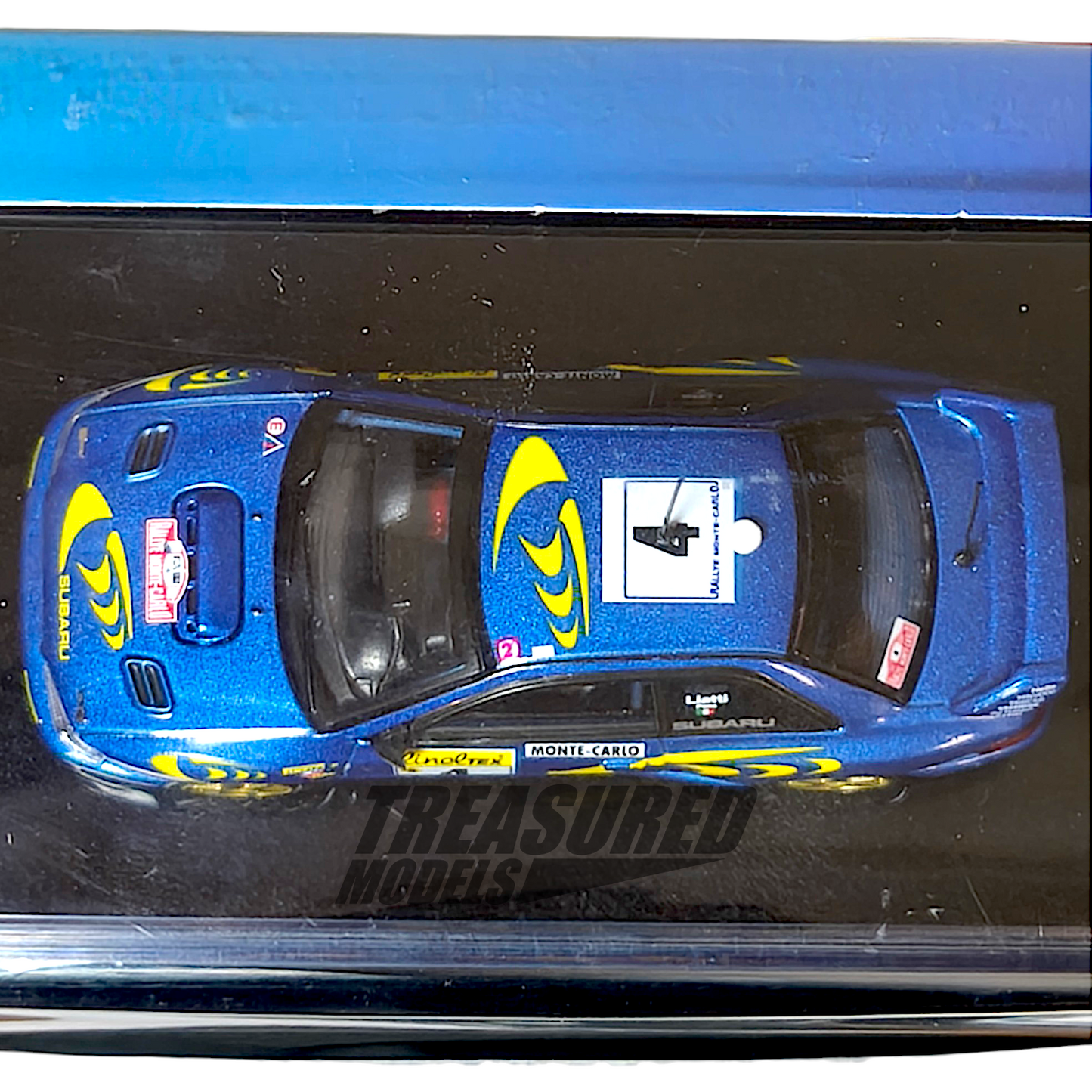 Hobby Japan Subaru Impreza WRC 1997 4 Monte-Carlo Winner HJR642041B 1/64 Die Cast