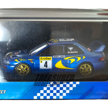 Hobby Japan Subaru Impreza WRC 1997 4 Monte-Carlo Winner HJR642041B 1/64 Die Cast