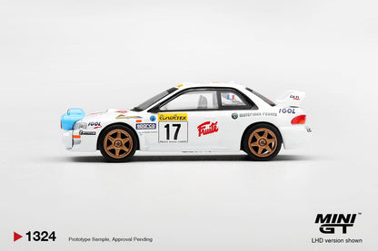 [Pre-Order] Mini GT Subaru Impreza WRC98 #17 1999 Rally Monte-Carlo MGT01324 1/64 Diecast