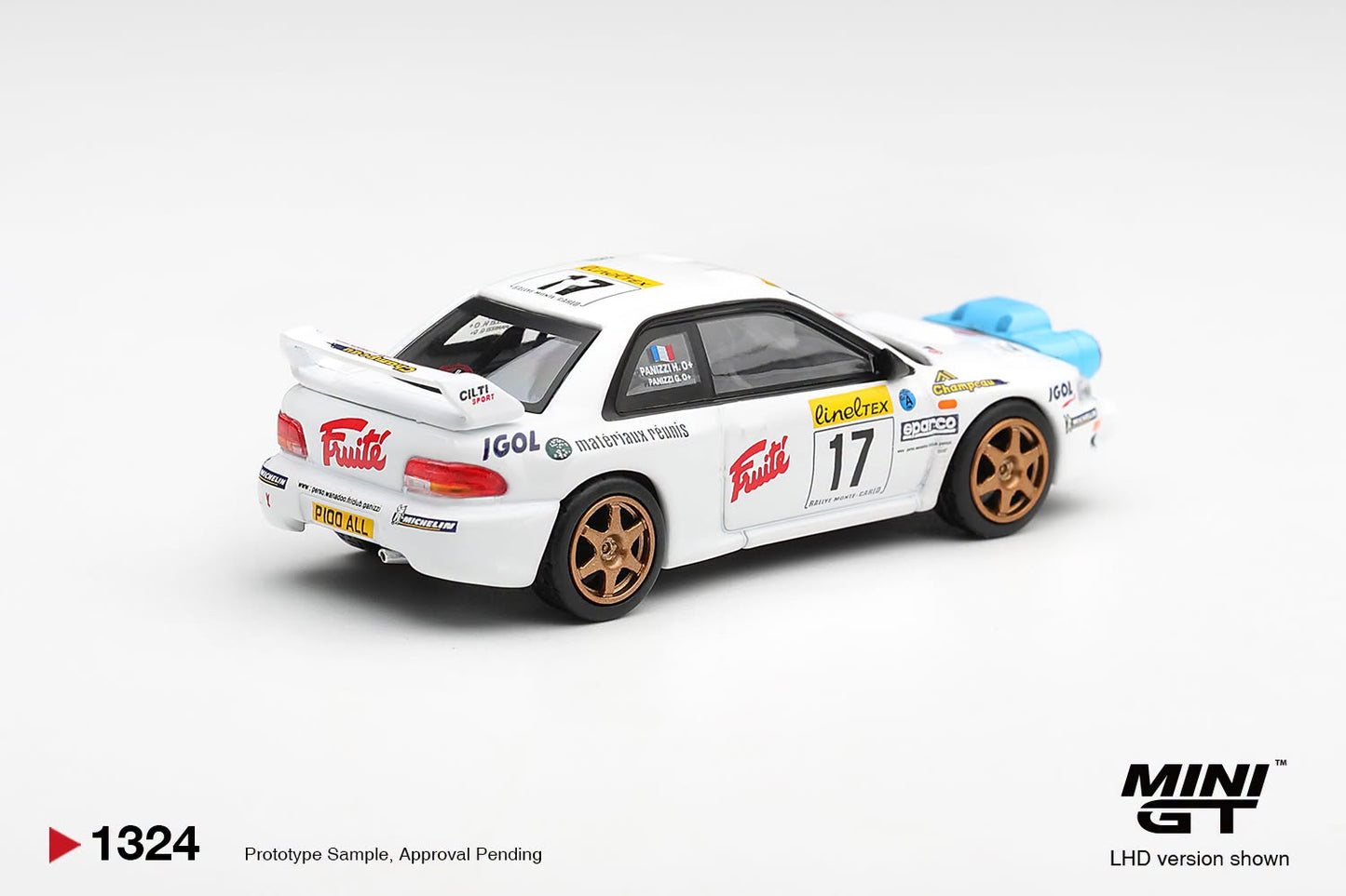[Pre-Order] Mini GT Subaru Impreza WRC98 #17 1999 Rally Monte-Carlo MGT01324 1/64 Diecast